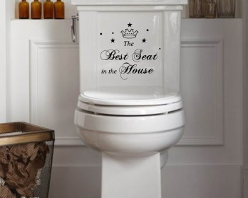 Sticker toilette-Meilleur siège de la maison